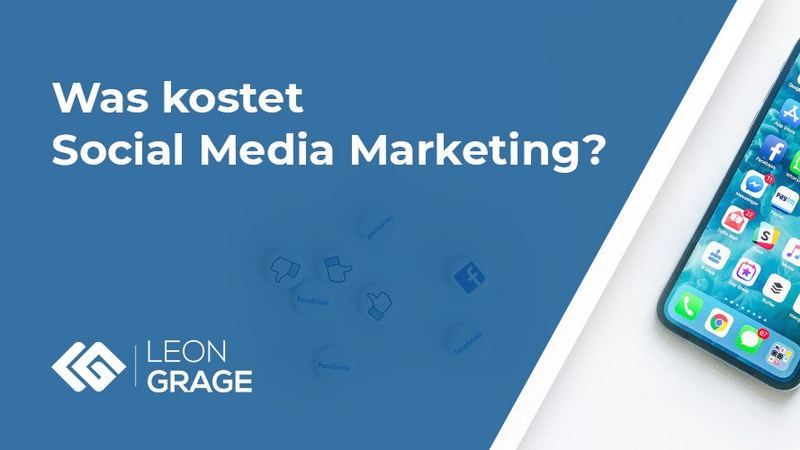 Beitragsbild „Was kostet Social Media Marketing?“: Smartphone mit Social-Media-Apps